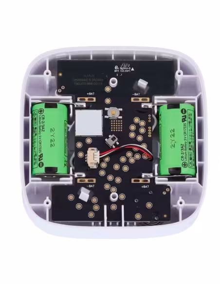 Kaufen AJAX AJ-FIREPROTECT2-C-SB-W CO-Melder – integrierte Batterien – kabellos 868 MHz Jeweller – integrierte 85-dB-Sirene