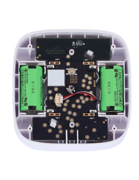Acquista AJAX AJ-FIREPROTECT2-C-SB-W Rilevatore di CO - Batterie integrate - Wireless 868 MHz Jeweller - Sirena integrata da 85 