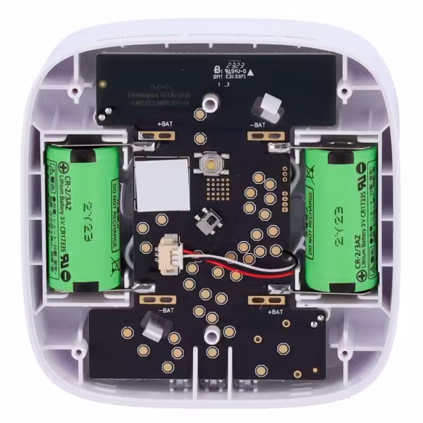 Acheter AJAX AJ-FIREPROTECT2-H-SB-W Détecteur thermovélocimétrique - Batteries intégrées - Sans fil 868 MHz Jeweller - Sirène 85