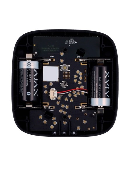 AJAX AJ-FireProtect2-HC-RB-B Detector ThermoVelocimétrico e Baterias Co-substituíveis - Wireless 868 MHz Jeweler - Sirena 8