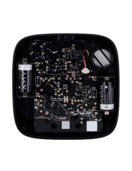 AJAX AJ-FireProtect2-HSC-RB-B Detector de fumaça, Thermovelocimetric e Co-substituível Baterias - Wireless 868 MHz Joalheiro 