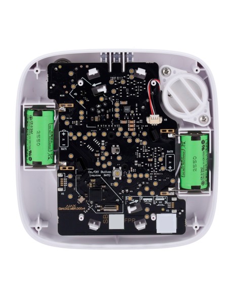 Ajax AJ-FireProtect2-HSC-SB-W Detector de fumaça, Termovelocimetric e Co-integrado Baterias - Wireless 868 MHz Jeweler - 