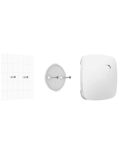 Kaufen AJAX AJ-FIREPROTECTPLUS-W Rauch- und CO-Melder – Temperatursensor – Funk 868 MHz Jeweller – Sirene 85 dB in