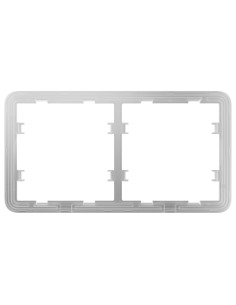 AJAX AJ-Frame-2 Quadro para dois dispositivos - Compatível com AJ-SideButton ou AJ-Sidecover - Ajax - Lightswitch Frame (2 lugar