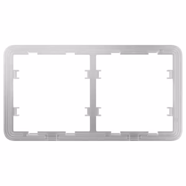 Acheter AJAX AJ-FRAME-2 Cadre pour deux appareils - Compatible avec AJ-SIDEBUTTON ou AJ-SIDECOVER - Ajax - LightSwitch Frame (2