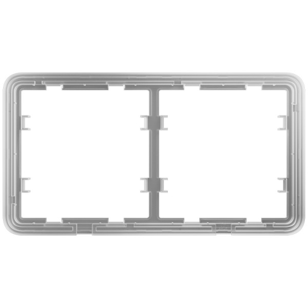 Kaufen AJAX AJ-FRAME-2 Rahmen für zwei Geräte – kompatibel mit AJ-SIDEBUTTON oder AJ-SIDECOVER – Ajax – LightSwitch Frame (2