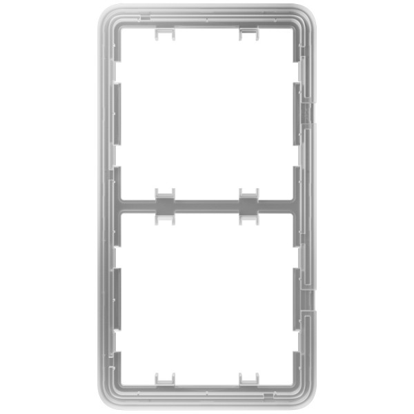 AJAX AJ-Frame-2-Vert Vertical Frame para dois dispositivos - Compatível com AJ-SideButton -...- Vert - AJ-Sidecover -...- Vert -