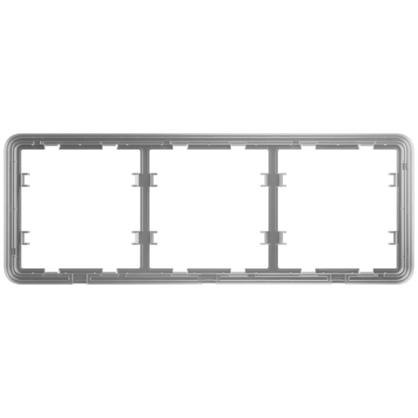 Comprar AJAX AJ-FRAME-3 Marco para tres dispositivos - Compatible con:  - 2 x AJ-SIDEBUTTON o AJ-SIDECOVER - 1 x AJ-CENTERBUTTON