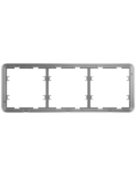 Acheter AJAX AJ-FRAME-3 Cadre pour trois dispositifs - Compatible avec : - 2 x AJ-SIDEBUTTON ou AJ-SIDECOVER - 1 x AJ-CENTERBUTT