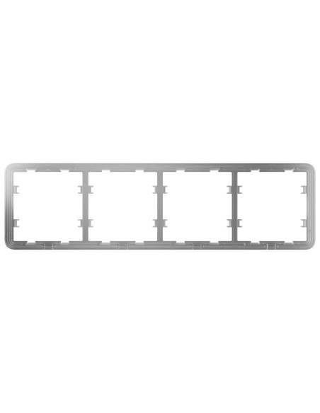 AJAX AJ-Frame-4 Framework para quatro dispositivos - Compatível com 2 X AJ-SideButton - Compatível com 2 x-Centerbutton - Ajax -