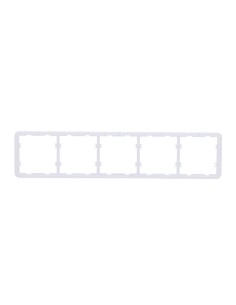 Comprar AJAX AJ-FRAME-5 Marco para cinco dispositivos - Compatible con 2 x AJ-SIDEBUTTON - Compatible con 3 x AJ-CENTERBUTTON - 