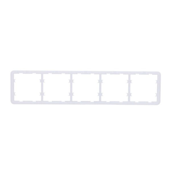 Acheter AJAX AJ-FRAME-5 Cadre pour cinq appareils - Compatible avec 2 x AJ-SIDEBUTTON - Compatible avec 3 x AJ-CENTERBUTTON -