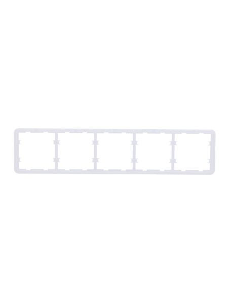 Acheter AJAX AJ-FRAME-5 Cadre pour cinq appareils - Compatible avec 2 x AJ-SIDEBUTTON - Compatible avec 3 x AJ-CENTERBUTTON -