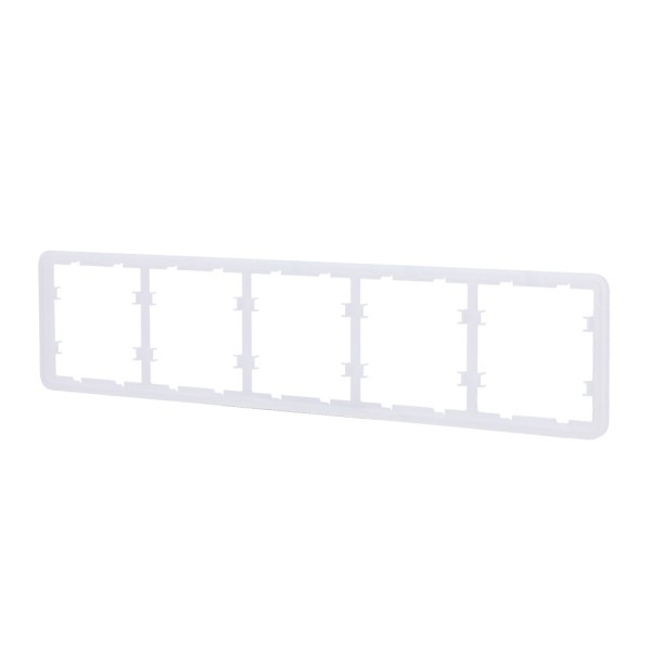 Comprar AJAX AJ-FRAME-5 Marco para cinco dispositivos - Compatible con 2 x AJ-SIDEBUTTON - Compatible con 3 x AJ-CENTERBUTTON - 