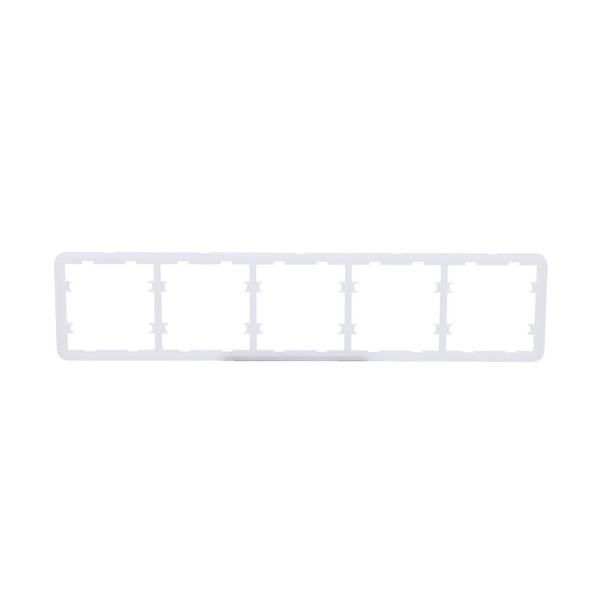 Acheter AJAX AJ-FRAME-5 Cadre pour cinq appareils - Compatible avec 2 x AJ-SIDEBUTTON - Compatible avec 3 x AJ-CENTERBUTTON -