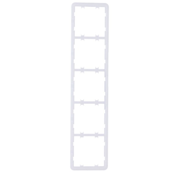 AJAX AJ-Frame-5-Vert Vertical Frame para cinco dispositivos - Compatível com 2 x-SideButton -...- Vert - Compatível com 3 x AJ-