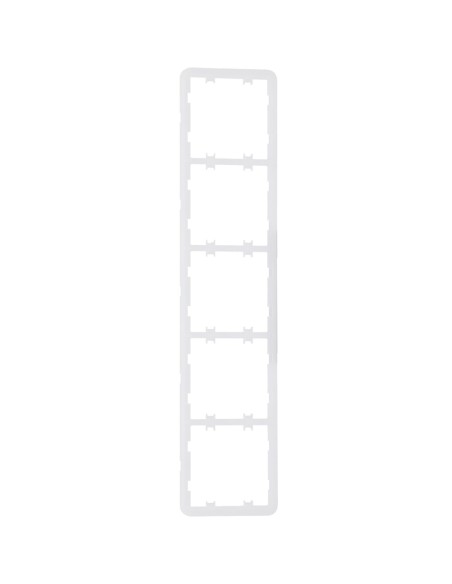 Acheter AJAX AJ-FRAME-5-VERT Cadre vertical pour cinq appareils - Compatible avec 2 x AJ-SIDEBUTTON-...-VERT - Compatible avec