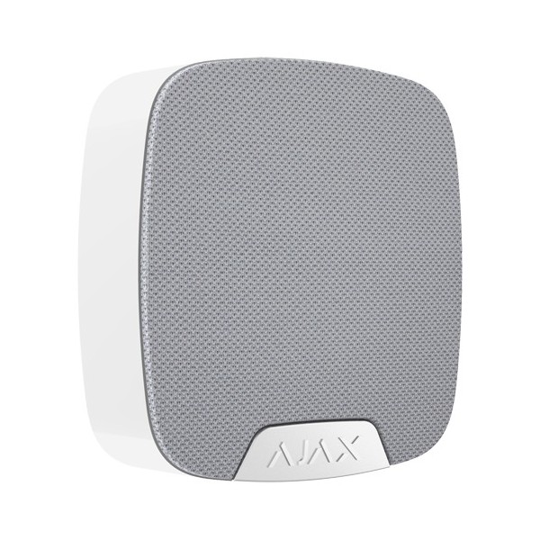 Comprar AJAX AJ-HOMESIREN-W Sirena interior - Grado 2 - Inalámbrico 868 MHz Jeweller - Presión sonora máxima 105 dB - Indicador 