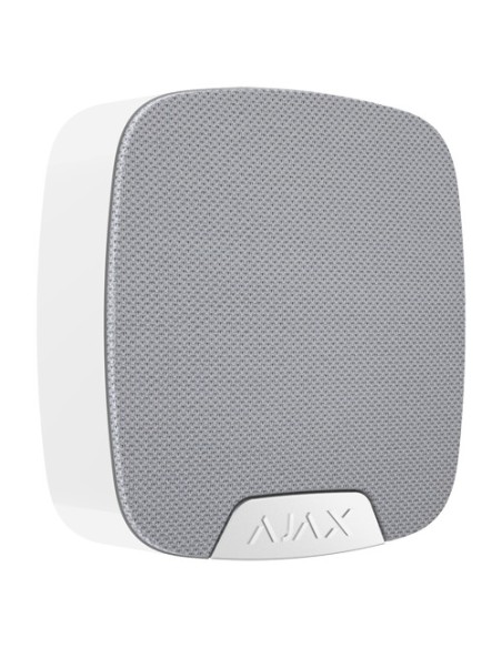 Acheter AJAX AJ-HOMESIREN-W Sirène intérieure - Grade 2 - Sans fil 868 MHz Jeweller - Pression sonore maximale 105 dB - Indicate