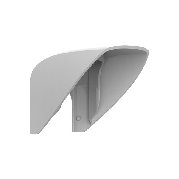 Ajax AJ-Hood Visor para detector ao ar livre - Compatível com AJ-OutdoorProtect-W - Adequado para uso externo - cor branca
