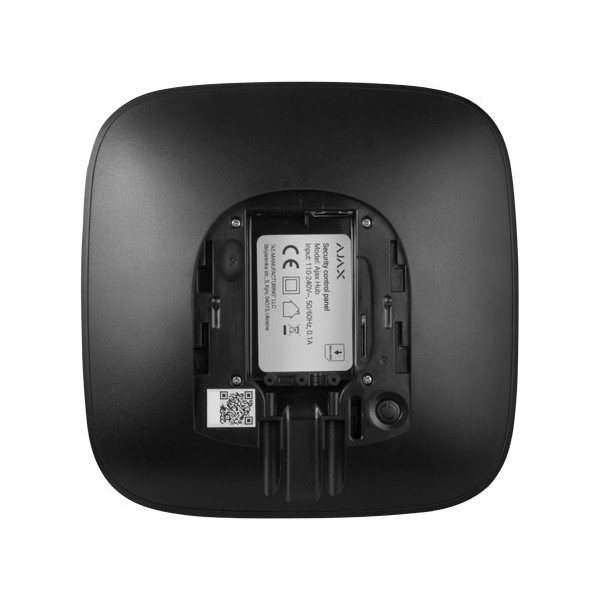 Acheter AJAX AJ-HUB-B Centrale d’alarme professionnelle - Grade 2 - Communication Ethernet et GPRS - Sans fil 868 MHz Jeweller -