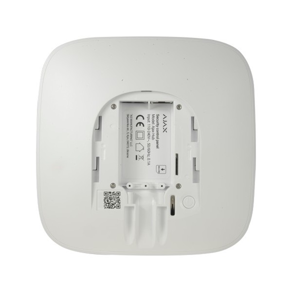 Acquistare AJAX AJ-HUB-W Centrale di allarme professionale - Grado 2 - Comunicazione Ethernet e GPRS - Wireless 868 MHz Jeweller