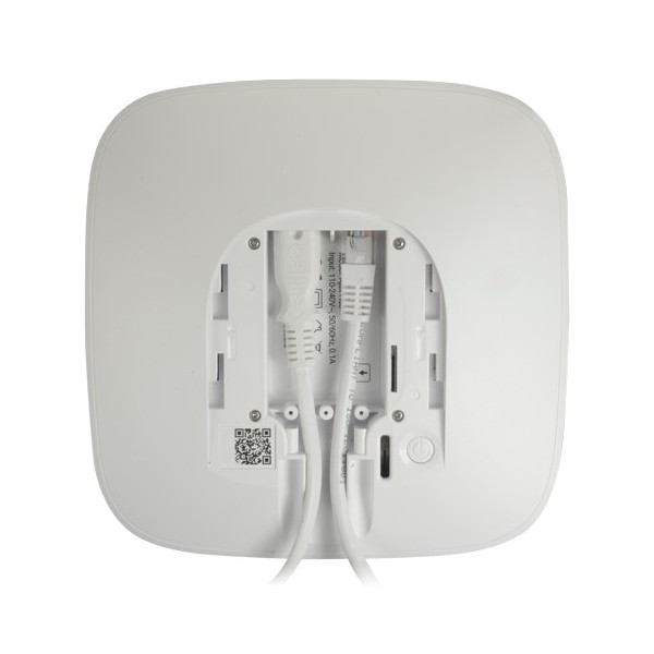 Acquistare AJAX AJ-HUB-W Centrale di allarme professionale - Grado 2 - Comunicazione Ethernet e GPRS - Wireless 868 MHz Jeweller