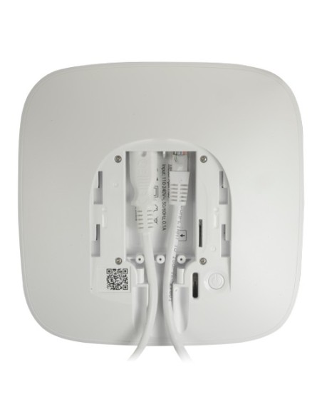 Acquistare AJAX AJ-HUB-W Centrale di allarme professionale - Grado 2 - Comunicazione Ethernet e GPRS - Wireless 868 MHz Jeweller