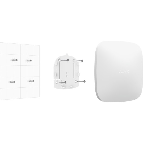 Acquistare AJAX AJ-HUB2-4G-B Centrale d’allarme professionale - Grado 2 - Comunicazione Ethernet e doppia SIM 4G - Wireless 868 