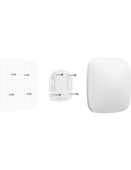 Acquistare AJAX AJ-HUB2-4G-B Centrale d’allarme professionale - Grado 2 - Comunicazione Ethernet e doppia SIM 4G - Wireless 868 