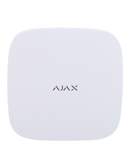AJAX AJ-HUB2-4G-W Central Alarme Profissional - Grau 2 - Comunicação Ethernet e Dual SIM 4G - Jóia de 868 MHz sem fio e