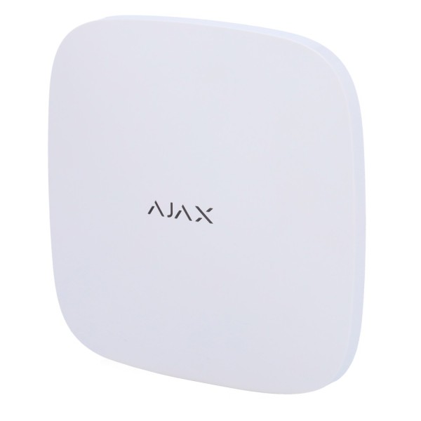 Ajax AJ-Hub2-W Central de Alarme Profissional - Grau 2 - Comunicação Ethernet e Dual Sim GPRS - Jóia de 868 MHz sem fio e 
