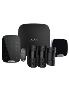 Comprar AJAX AJ-HUB2KIT-MP-PHOD-B Kit de alarma profesional - Certificado Grado 2 - Comunicación Ethernet / dual SIM  - Inalámbr