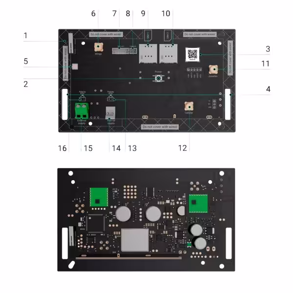 Comprar AJAX AJ-HUBBP-V2-W Central de alarma profesional - Grado 2  - Dual SIM 4G / Casas vacías o lugares remotos - Inalámbrico