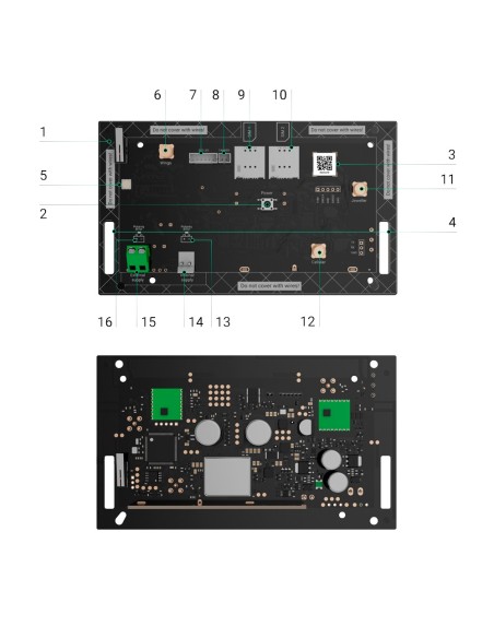 Comprar AJAXVIVIENDAVACÍA AJ-HUBBP-V2-W Central de alarma profesional - Grado 2  - Dual SIM 4G / Casas vacías o lugares remotos 