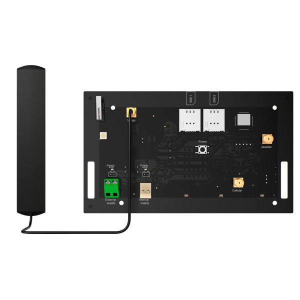 Comprar AJAXVIVIENDAVACÍA AJ-HUBBP-W Central de alarma profesional - Grado 2  - Dual SIM 4G / Casas vacías o lugares remotos - I