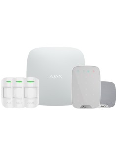 Acquistare AJAX AJ-HUBKIT-RENOVE1-W Kit di allarme professionale - Certificato Grado 2 - Comunicazione Ethernet e GPRS - Wireles