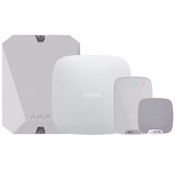 Acheter AJAX AJ-HUBKIT-RENOVE2-W Kit d’alarme professionnel - Certifié Grade 2 - Communication Ethernet et GPRS - Sans fil 86