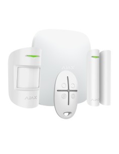 AJAX AJ-HUBKIT-W Kit de Alarme Profissional - Certificado Grau 2 - Ethernet e GPRS Comunicação - Wireless 868 MHz Jeweler -