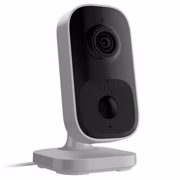 Acheter AJAXCCTV AJ-INDOORCAM-4-W Caméra Cube IP 4 Mp - Détection d’objets par IA - IR 8 m / Détection PIR jusqu’à 4 m - Audio b