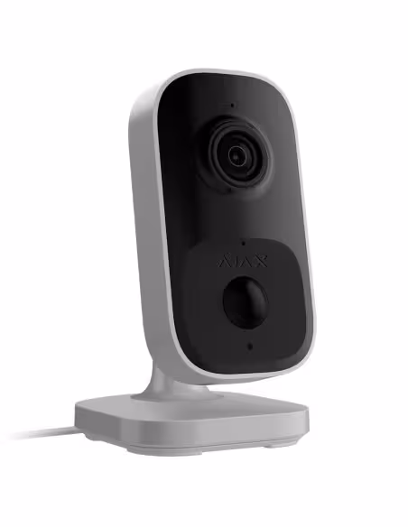 Kaufen AJAXCCTV AJ-INDOORCAM-4-W Cube-IP-Kamera 4 MP – KI-Objekterkennung – IR 8 m / PIR-Erkennung bis 4 m – Audio b