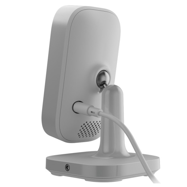 AJAXCCTV AJ-IndoorCam-4-W Cabo Cabo IP 4 MP - Detecção de Objeto por IA - IR 8 M / PIR Detecção até 4 m - Áudio Bidirecci
