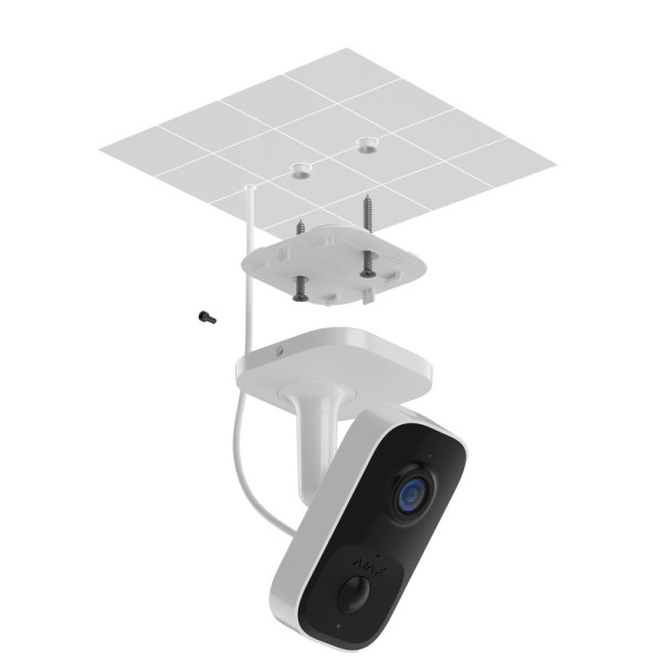 AJAXCCTV AJ-IndoorCam-4-W Cabo Cabo IP 4 MP - Detecção de Objeto por IA - IR 8 M / PIR Detecção até 4 m - Áudio Bidirecci