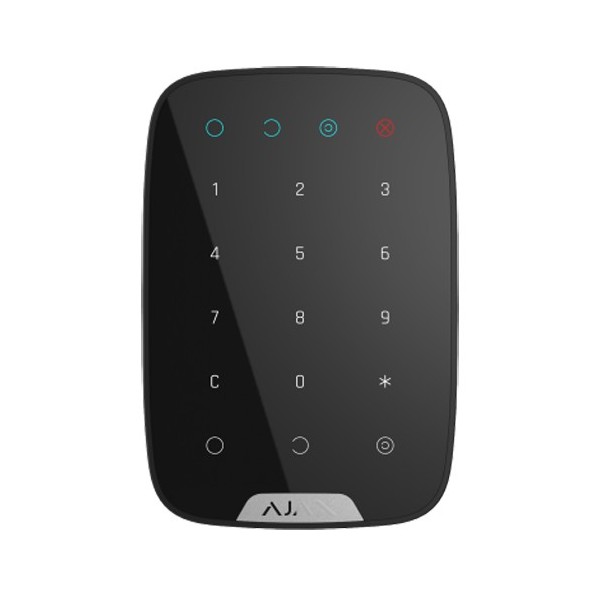Kaufen AJAX AJ-KEYPAD-B eigenständige Tastatur – Grad 2 – Drahtlos 868 MHz Jeweller – Scharfschalten, Teilscharfschalten, Unscha