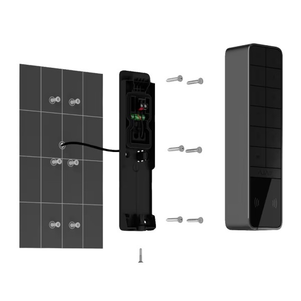 Comprar AJAX AJ-KEYPADOUTDOOR-B Teclado para exterior IP66/IK08 con lector RFID - Armado/desarmado total o por grupos - Autentic