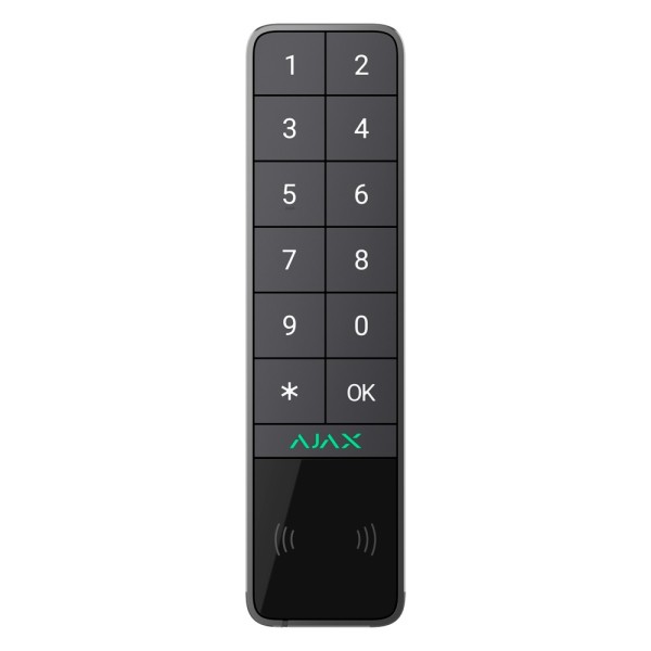 Comprar AJAX AJ-KEYPADOUTDOOR-GRA Teclado para exterior IP66/IK08 con lector RFID - Armado/desarmado total o por grupos - Autent