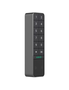 Acheter AJAX AJ-KEYPADOUTDOOR-GRA Clavier extérieur IP66/IK08 avec lecteur RFID - Armement/désarmement total ou par groupes - Au 2
