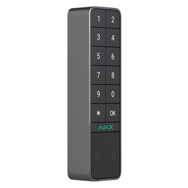 Acheter AJAX AJ-KEYPADOUTDOOR-GRA Clavier extérieur IP66/IK08 avec lecteur RFID - Armement/désarmement total ou par groupes - Au