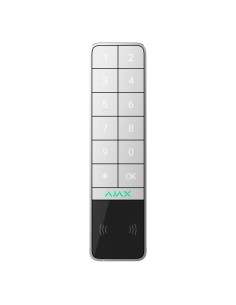 Ajax AJ-Keystantdoor-W Teclado ao ar livre IP66 / IK08 com leitor RFID - Armado / Total Desarming ou Grupos - Autenticação: C