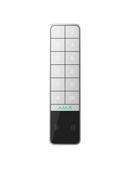 Comprar AJAX AJ-KEYPADOUTDOOR-W Teclado para exterior IP66/IK08 con lector RFID - Armado/desarmado total o por grupos - Autentic
